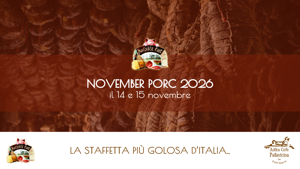 14 e 15 novembre: November Porc 2026
