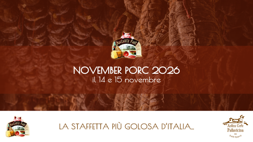 14 e 15 novembre: November Porc 2026