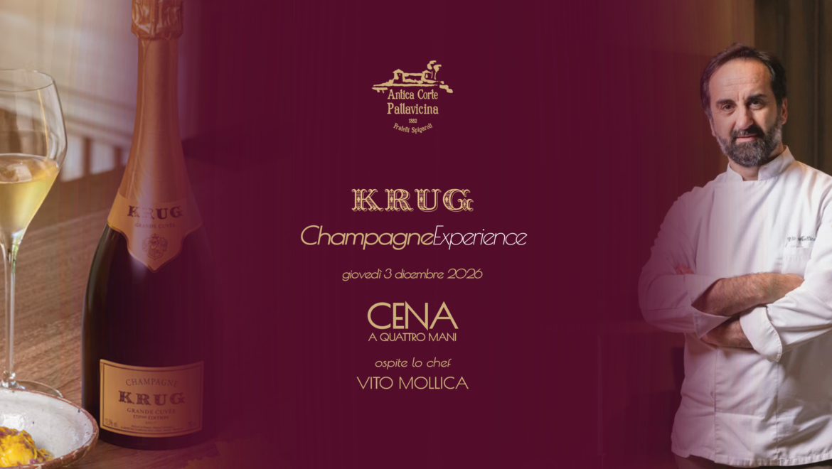 3 dicembre 2026: Krug Champagne Experience – SAVE THE DATE